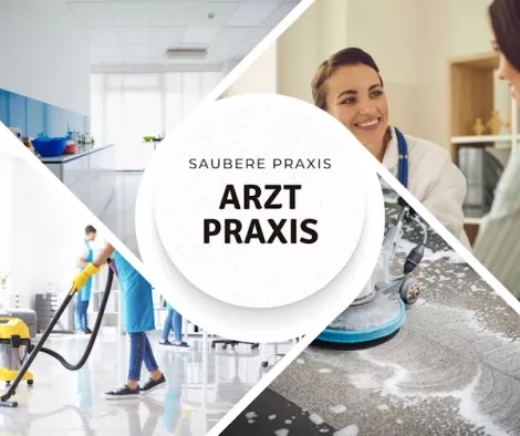 Wir reinigen ihre Arztpraxis. Professionelle Reinigung aller Räumlichkeiten.